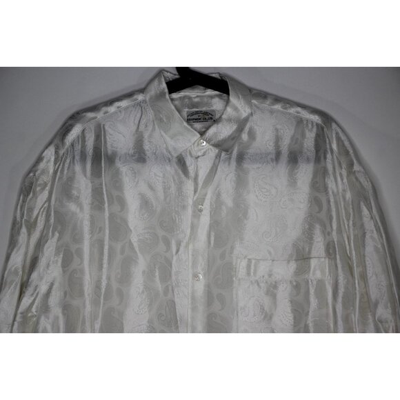 Equipment Co LTD Mens Medium Paisley Button Up Shirt NEW RARE N1337 - Picture 2 of 5